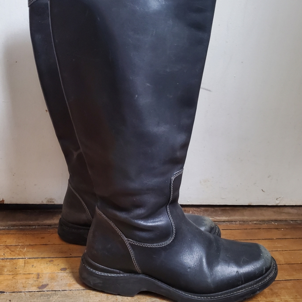 L.L. Bean Black Tall Boots